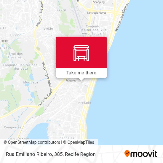 Rua Emiliano Ribeiro, 385 map
