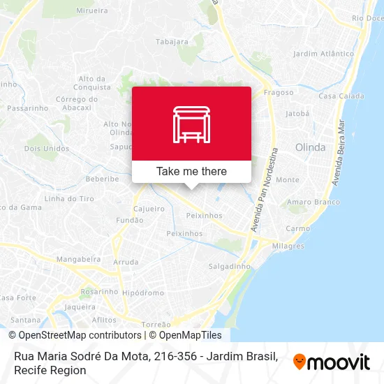 Rua Maria Sodré Da Mota, 216-356 - Jardim Brasil map