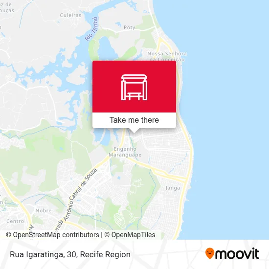 Rua Igaratinga, 30 map