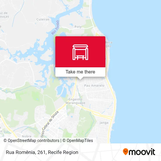 Rua Romênia, 261 map