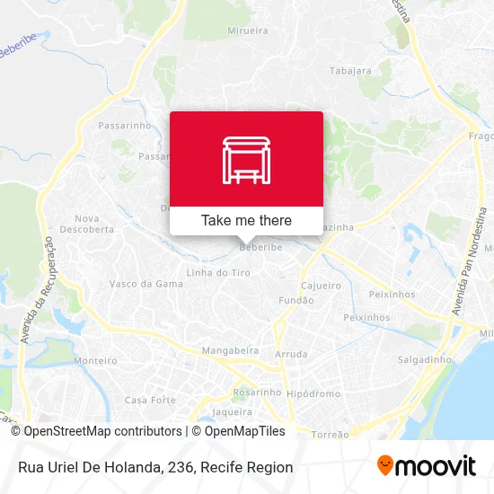Rua Uriel De Holanda, 236 map