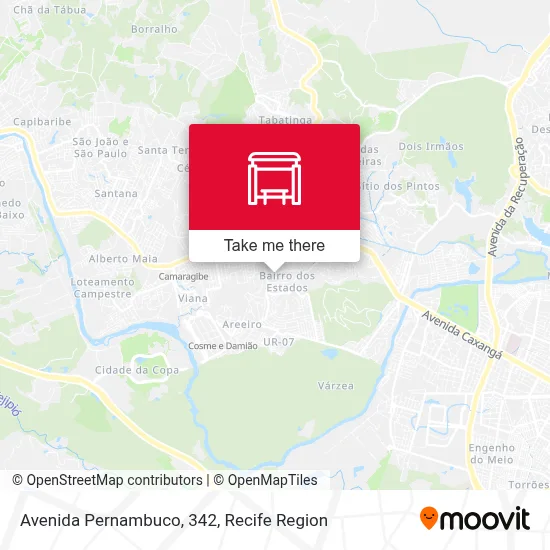 Avenida Pernambuco, 342 map