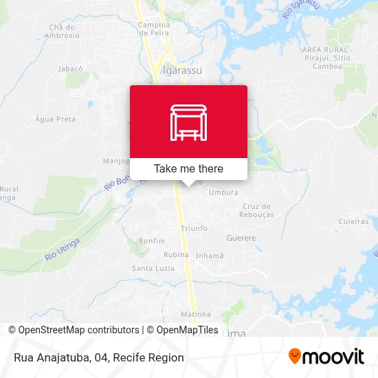Rua Anajatuba, 04 map