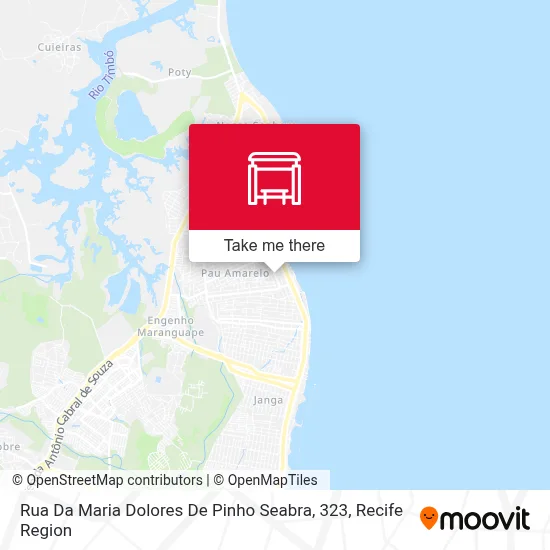 Rua Da Maria Dolores De Pinho Seabra, 323 map