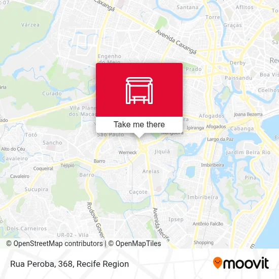 Rua Peroba, 368 map
