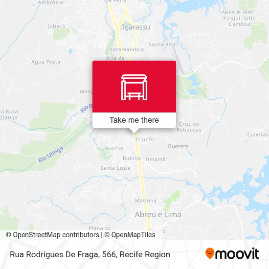 Rua Rodrigues De Fraga, 566 map