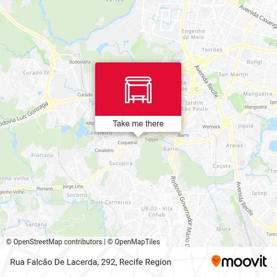 Rua Falcão De Lacerda, 292 map