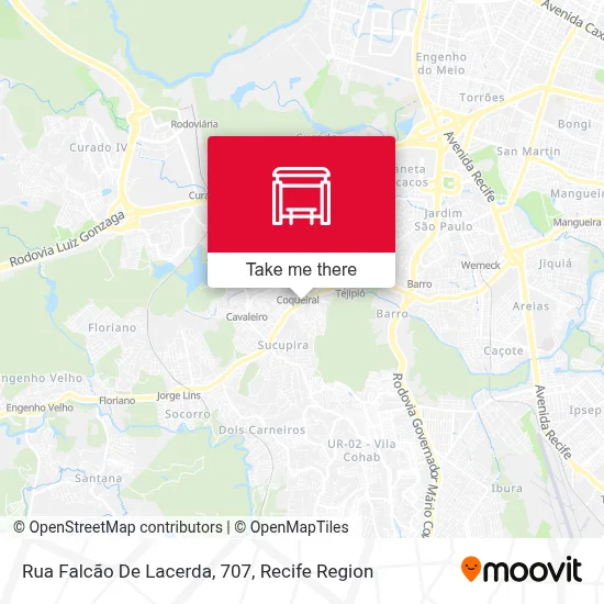 Rua Falcão De Lacerda, 707 map