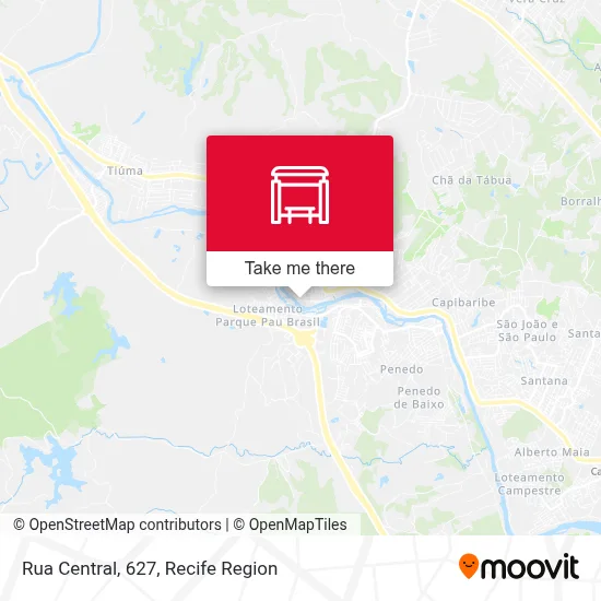 Rua Central, 627 map