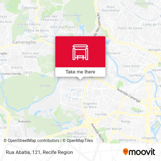 Rua Abatia, 121 map