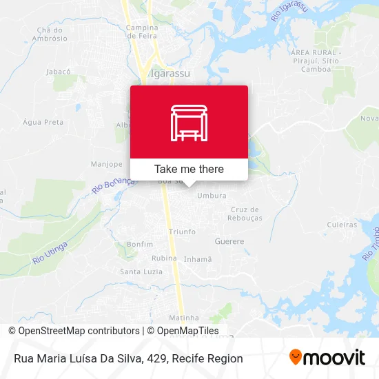 Rua Maria Luísa Da Silva, 429 map