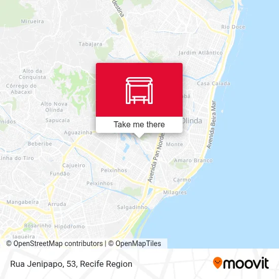 Rua Jenipapo, 53 map