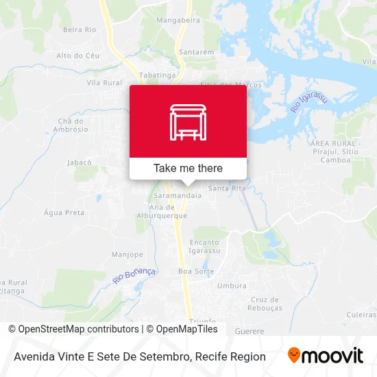 Avenida Vinte E Sete De Setembro map