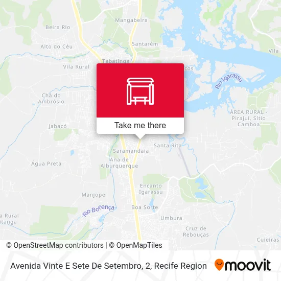 Avenida Vinte E Sete De Setembro, 2 map