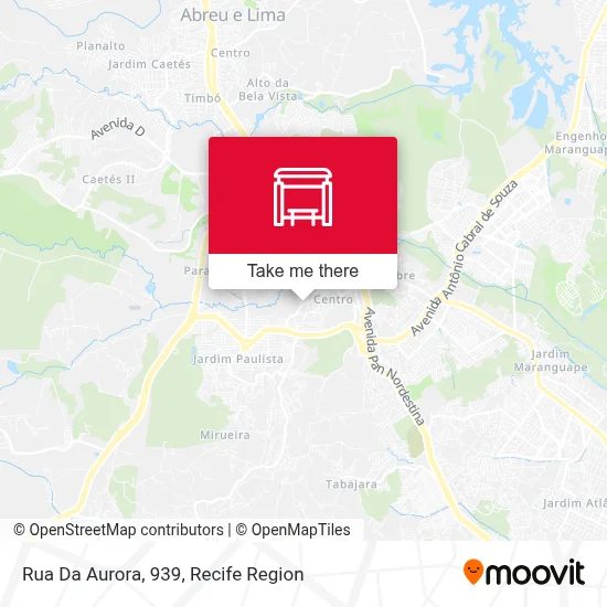 Rua Da Aurora, 939 map
