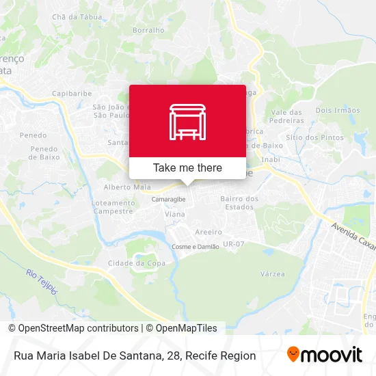Rua Maria Isabel De Santana, 28 map