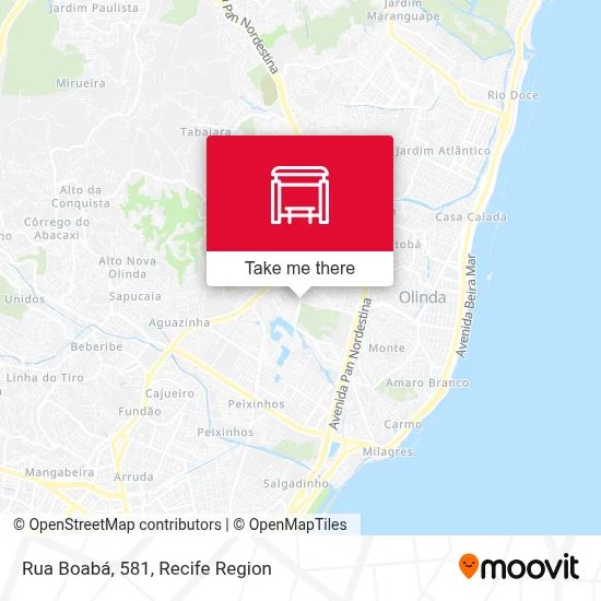 Rua Boabá, 581 map