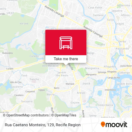 Rua Caetano Monteiro, 129 map