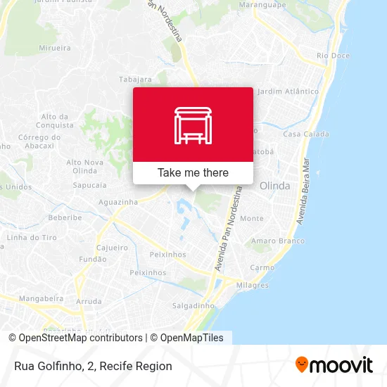 Rua Golfinho, 2 map