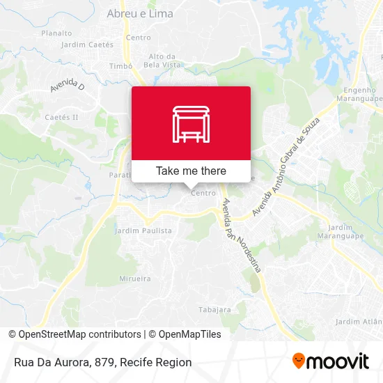 Rua Da Aurora, 879 map