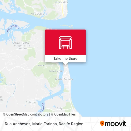 Rua Anchovas, Maria Farinha map