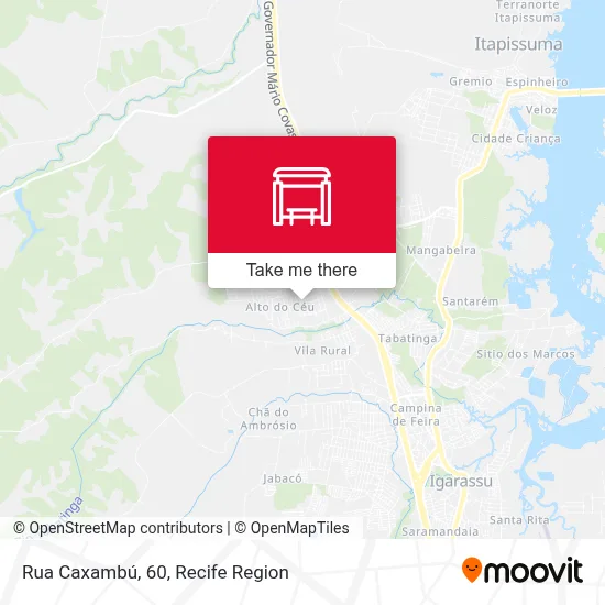 Rua Caxambú, 60 map