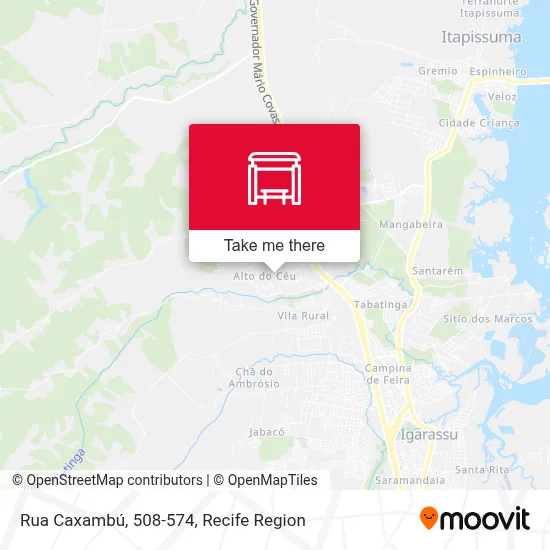 Rua Caxambú, 508-574 map