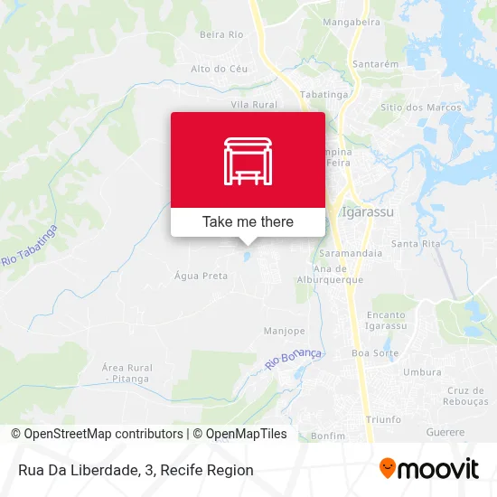 Rua Da Liberdade, 3 map