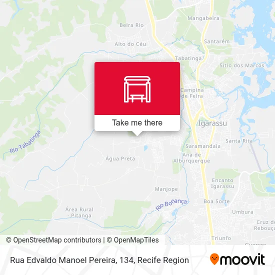 Rua Edvaldo Manoel Pereira, 134 map