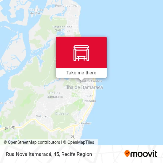 Rua Nova Itamaracá, 45 map