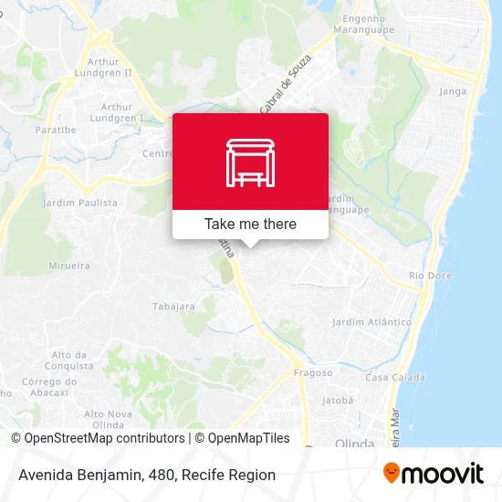 Avenida Benjamin, 480 map