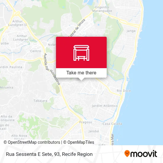 Rua Sessenta E Sete, 93 map