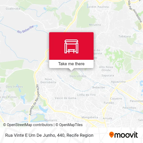 Rua Vinte E Um De Junho, 440 map