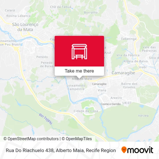 Rua Do Riachuelo 438, Alberto Maia map
