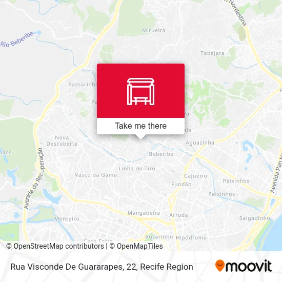 Rua Visconde De Guararapes, 22 map