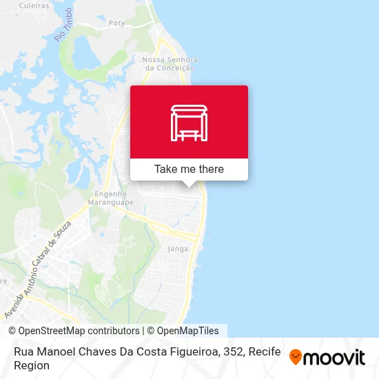 Rua Manoel Chaves Da Costa Figueiroa, 352 map