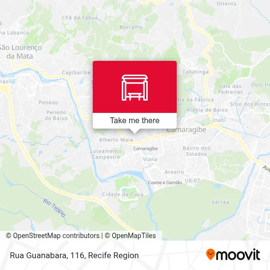Rua Guanabara, 116 map