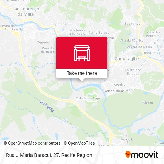Rua J Maria Baracuí, 27 map