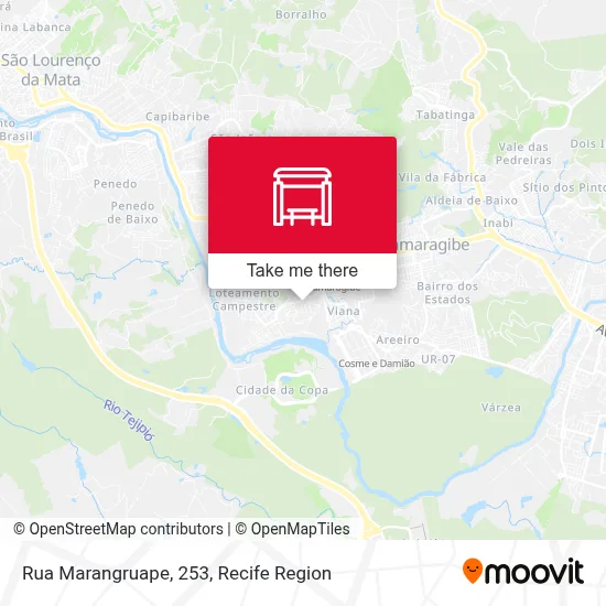 Rua Marangruape, 253 map