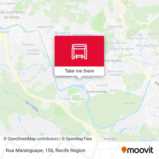 Rua Maranguape, 156 map