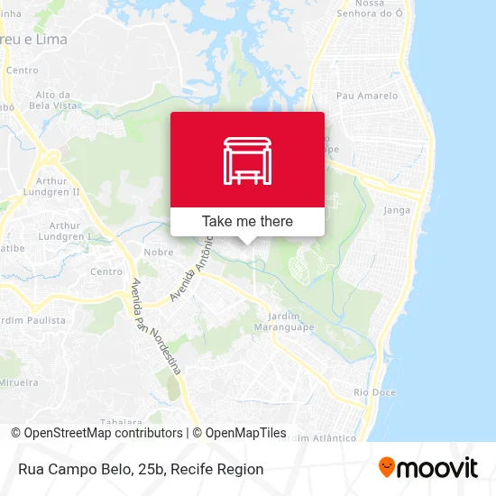 Rua Campo Belo, 25b map