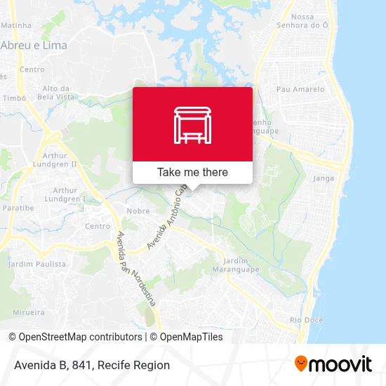 Avenida B, 841 map