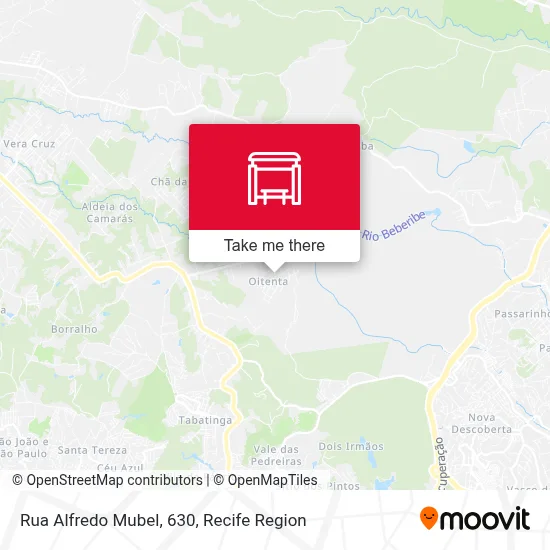 Rua Alfredo Mubel, 630 map
