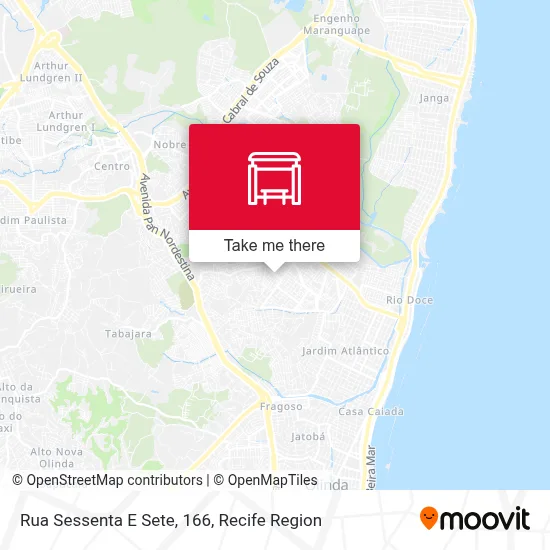 Rua Sessenta E Sete, 166 map