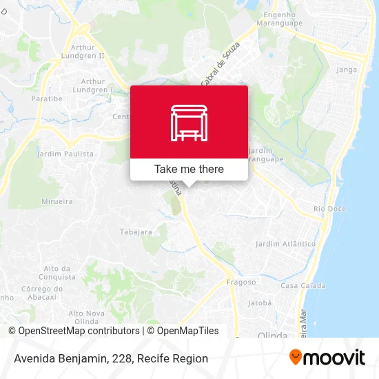 Avenida Benjamin, 228 map