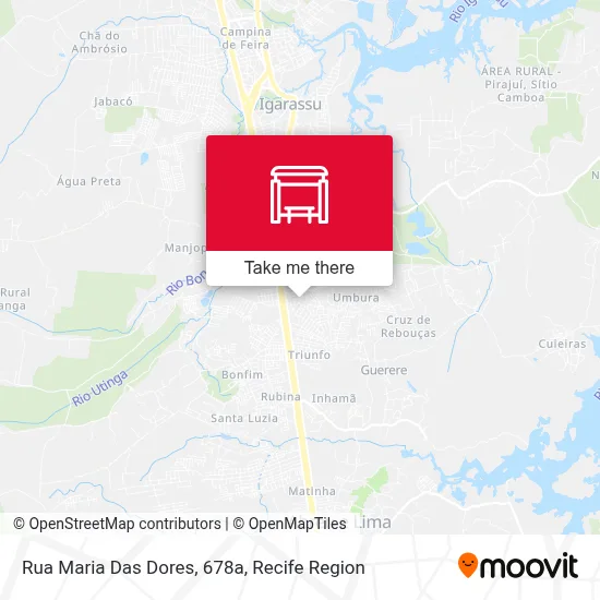Rua Maria Das Dores, 678a map
