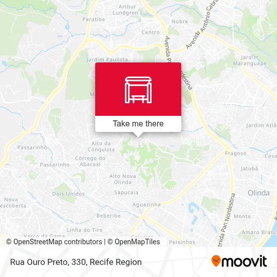 Rua Ouro Preto, 330 map