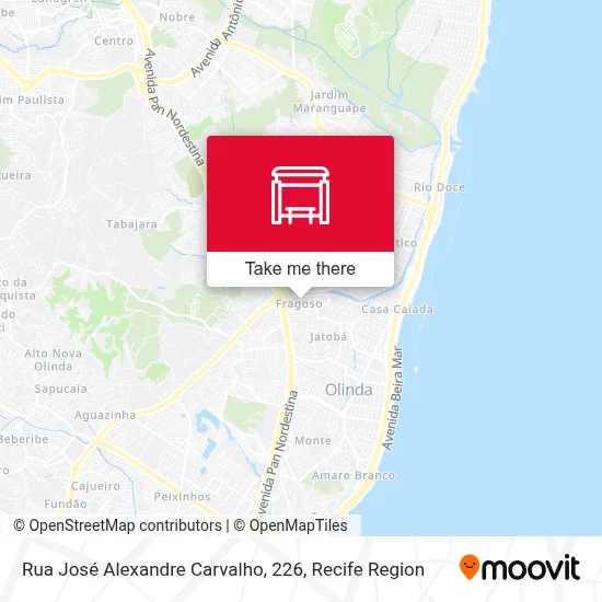 Rua José Alexandre Carvalho, 226 map