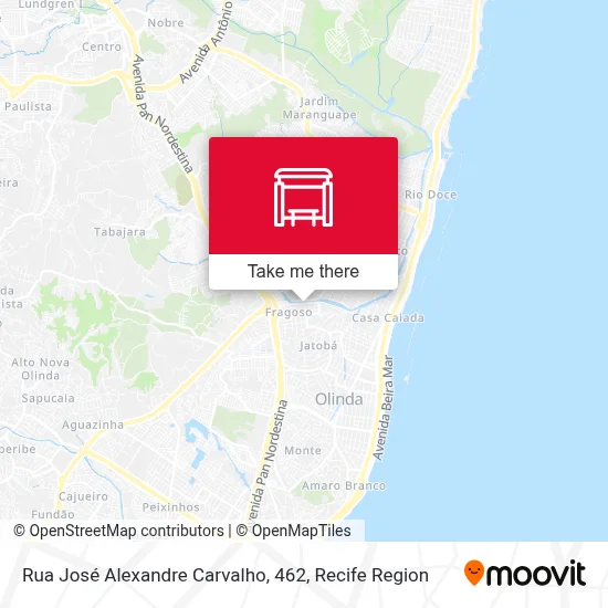 Rua José Alexandre Carvalho, 462 map