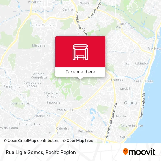 Rua Ligia Gomes map